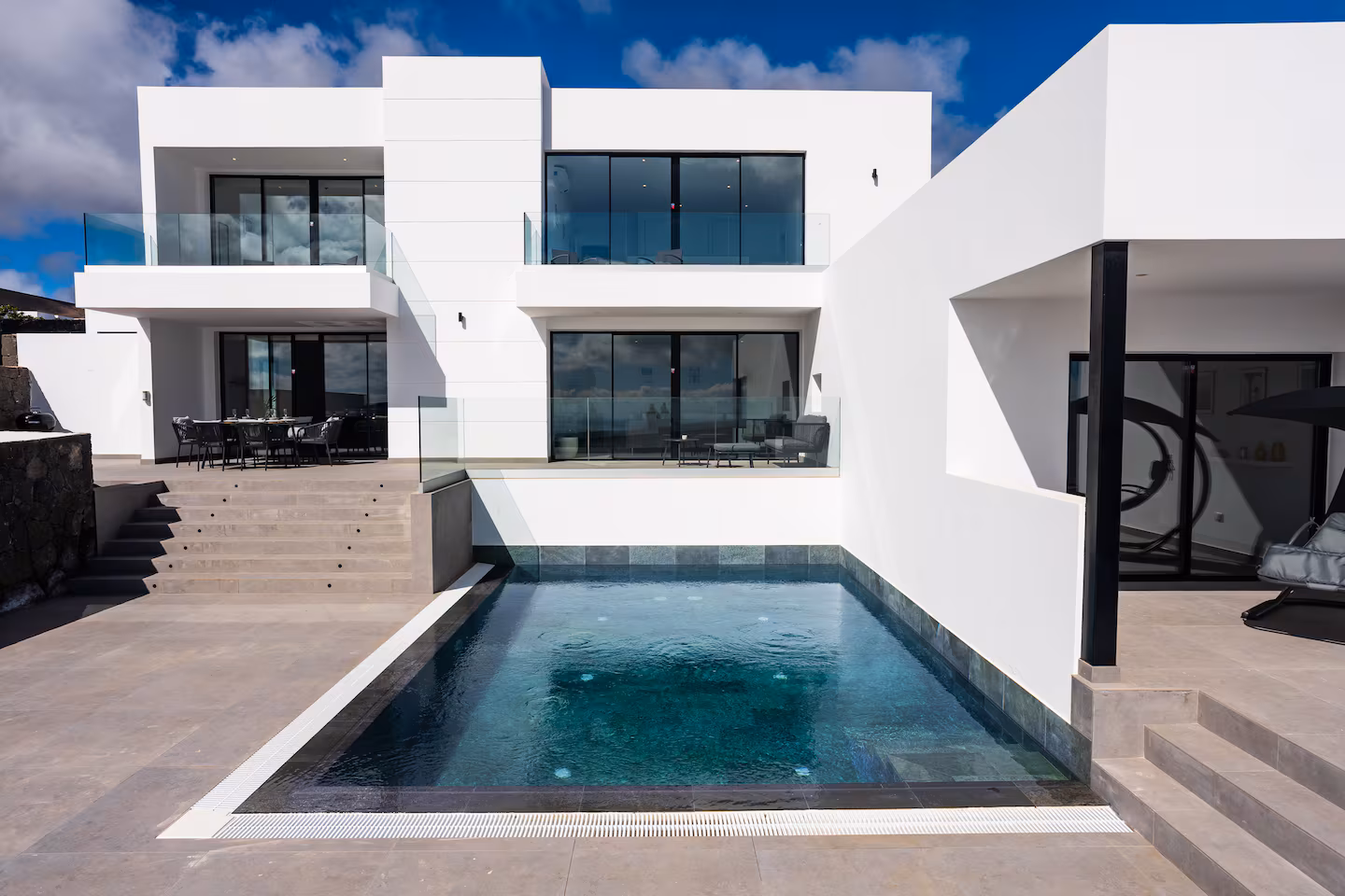 Villa exclusive à Lanzarote avec vues panoramiques
